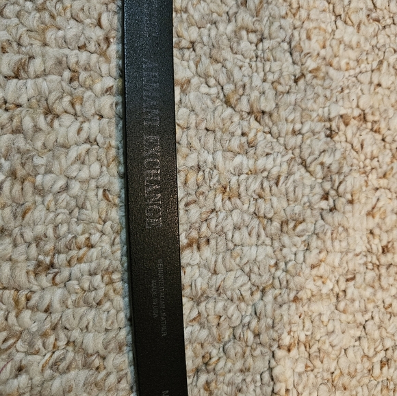 Women's Black Armani Exchange Belt - Picture 2 of 2